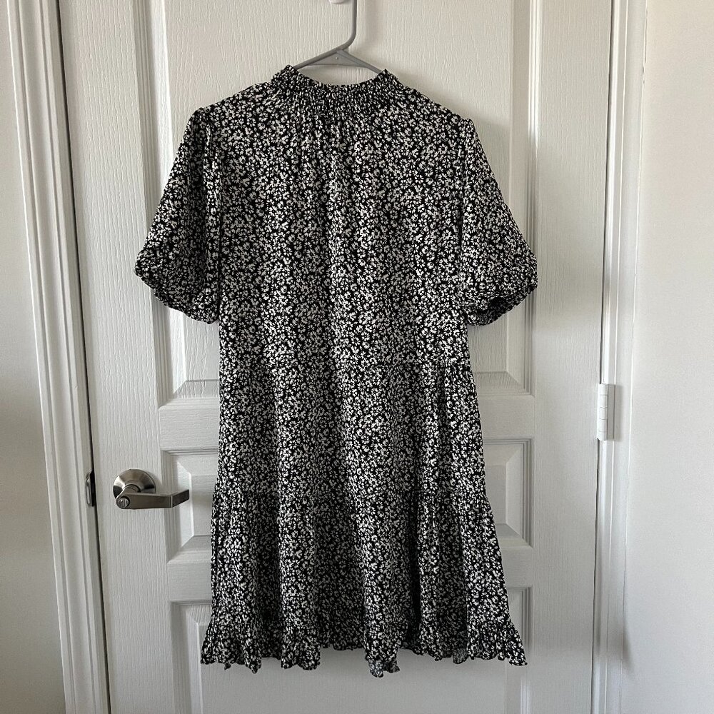 Black and White Miss Selfridge Floral Dress